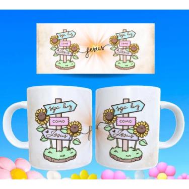 Imagem de Caneca gospel frases religiosas versículos bíblicos motivacionais 34 -