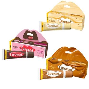 Imagem de Kit 3 Carmed Gloss Labial Ana Castela Boiadeira Lançamento - Cimed