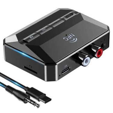 Imagem de Receptor Bluetooth KAIY para estéreo doméstico com suporte para NFC e 