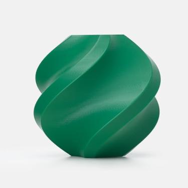 Imagem de Refil de filamento básico PLA de bambu de 1,75 mm, alta dureza, alta velocidade e fácil impressão, ecológico com RFID para Bambu Lab A1, A1MINI, X1, P1 AMS 1KG +/- 0,03 mm (sem carretel) verde visco