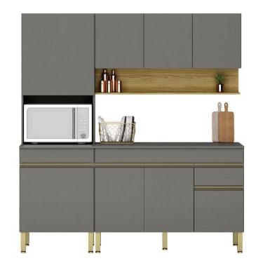 Imagem de Conjunto De Armarios Modulados Line - 8 Portas E 1 Gaveta