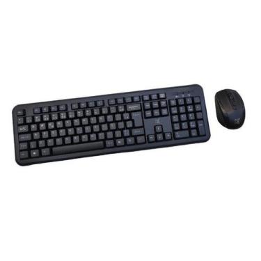 Imagem de Kit Teclado e Mouse Maxprint S/fio Exagon - Maxprint.