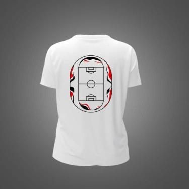 Imagem de Camiseta São Paulo Feminina Zé Carretilha Estádio SPFC, Branco, P