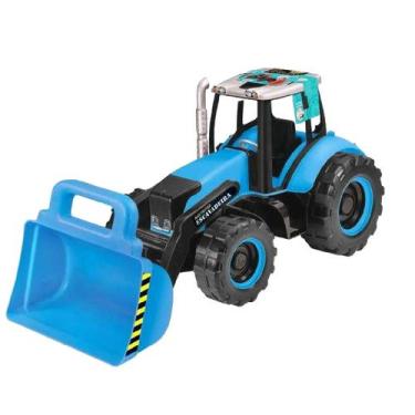 Imagem de Max Trator Escavadeira Tilin Brinquedos