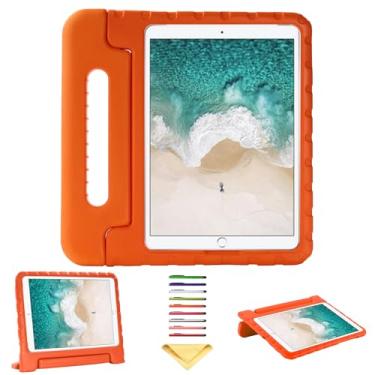 Imagem de UUcovers Capa infantil para iPad Pro de 10,5 polegadas 2017 e iPad Air 3ª geração 10,5 polegadas 2019, com alça giratória/suporte, macia, à prova de choque, EVA à prova de quedas, leve, para meninas,