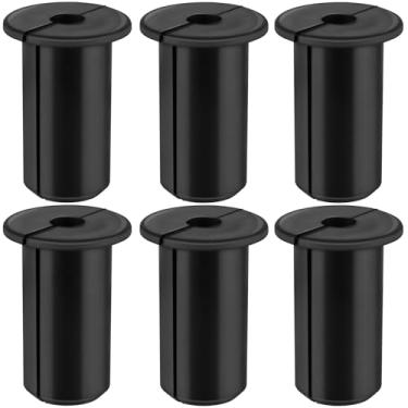 Imagem de Pacote com 6 ilhós de parede Starlink para cabos, bucha de silicone BENACES de 0,9 cm, kit de roteamento de fio de silicone premium para cabos Ethernet Starlink de manga de parede, permitindo