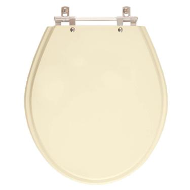 Imagem de Assento Sanitário Poliester Ravena Amendoa Para Vaso Deca