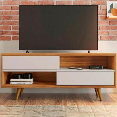 Imagem de Bancada 135cm para Tv Até 50 Polegadas NT1180 Notável, Freijo Trend co
