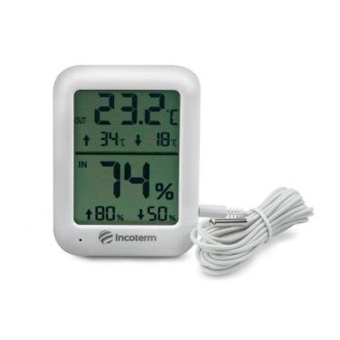 Imagem de Termo-Higrômetro Digital Incoterm TH80