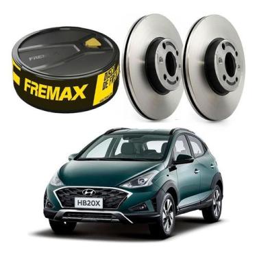 Imagem de Disco Freio Dianteiro Hb20x 1.0 12v Turbo 2019 A 2022 - Fremax
