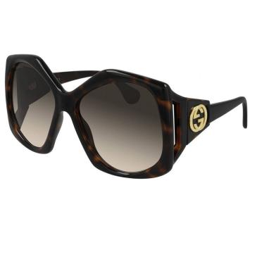 Imagem de Oculos Solar Gucci Gg0875s-002 Agr L 62