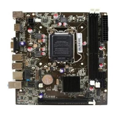 Imagem de Placa Mãe Atx Afox Ih61-ma5 Lga 1155 H61 Ddr3 16gb + Nf
