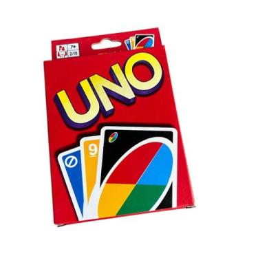 Imagem de UNO Jogo de Cartas Original para crianças a partir de 7 anos
