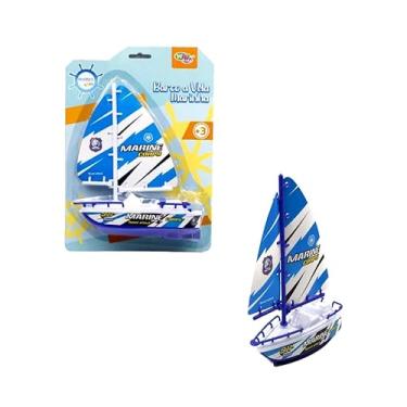 Imagem de Brinquedo Barco A Vela Com Motor Eletrico Vai na Piscina