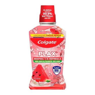 Imagem de Enxaguatorio bucal plax colgate 500ml melancia leve mais pague menos