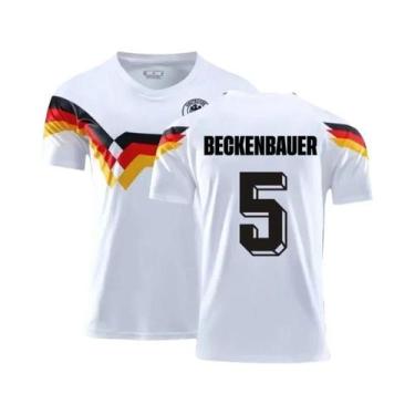 Imagem de Camisa De Futebol Da Seleção Alemã Euro Cup Para Meninos E Meninas, Rá