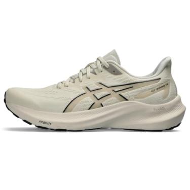 Imagem de ASICS Tênis de corrida masculino GT-2000 12, Aveia/Preto, 45