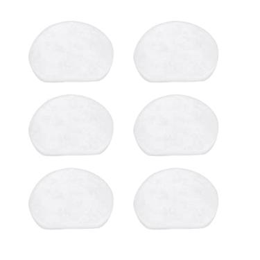 Imagem de Generic Cabeças de Máquina de Cravelhas de Afinação Botões Acrílicos Duráveis ​​para Guitarra, Decoração Elegante para Guitarras Acústicas e Elétricas, Conjunto de 6, Virolas Brancas e Pretas (#01)