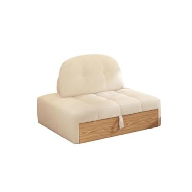 Imagem de Sofá-cama dobrável moderna, cadeira, sofá-cama multifuncional, camas de hóspedes preguiçosas para sala de estar, pequenos espaços, cadeira de dormir (85 * 110 * 80 cm)