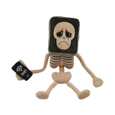 Imagem de Boneco De Pelúcia De Esqueleto Fofo Para Fãs De Jogos, Personagem Meme