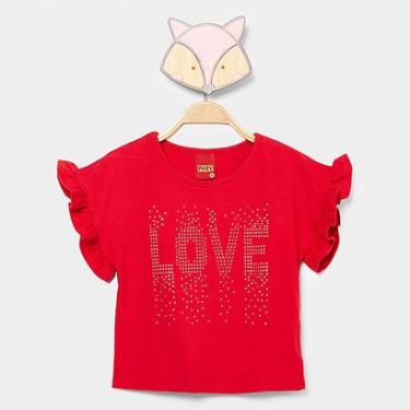 Imagem de Blusa Infantil Kyly Love Menina-Feminino