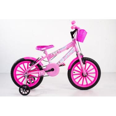 Imagem de Bicicleta Infantil Menina Aro 16 COM ACESSÓRIOS - BLISS