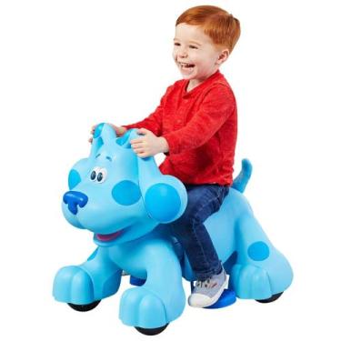 Imagem de carrinho elétrico Infantil Brinquedo Interativo Rideamal Blues Clues C