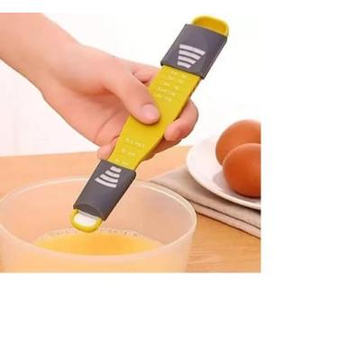 Imagem de Colher Medidora Culinária Descomplica Brinox Amarelo