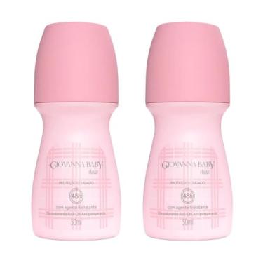 Imagem de Giovanna Baby Kit Desodorante Roll-On Feminino C/2 Classic 50ml