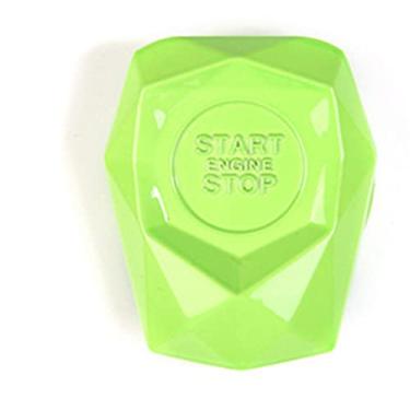 Imagem de Adesivo de carro para tampa do botão de partida para acessórios de carro