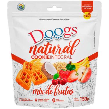 Imagem de Biscoito Doogs Natural Mix de Frutas para Cães - 150 g