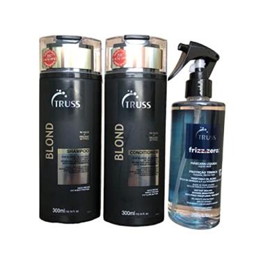 Imagem de Truss Blond Shampoo e Condicionador 300ml + Frizz Zero 260ml