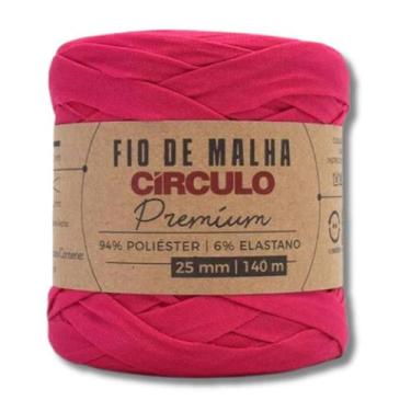 Imagem de Fio De Malha Premium Circulo 140M25mm Tricô Crochê Tapeçaria