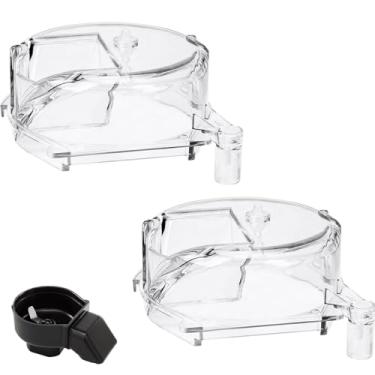 Imagem de DGB-500GLID para cafeteira Cuisinart Tampa de substituição transparente para montagem do moedor - Serve nos modelos DGB-475 DGB-475BK DGB-500 DGB-550 DGB-500BK DGB-600 DGB-600BCC DCC-1200 (pacote com