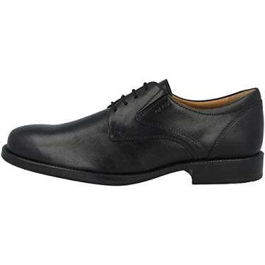 Imagem de Geox Sapato masculino Federico 8 com cadarço, Preto, 12