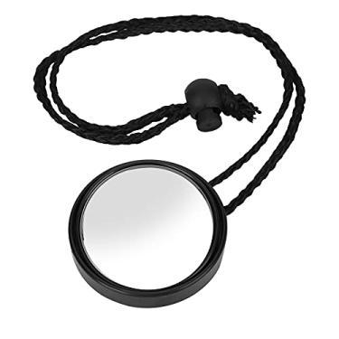 Imagem de Espelho Retrovisor de Mergulho Com Cordão para Mergulho, Visualização Lateral de 360 ​​graus, Acessório Esportivo Preto (Preto)