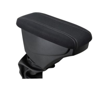 Imagem de Apoio de Braço para Hyundai HB20S 2016 2020 - ARTEFACTUM, tecido preto