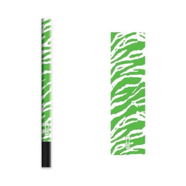 Imagem de Bohning Envoltórios de flecha com estampa de tigre de 10 cm, grande, verde e branco