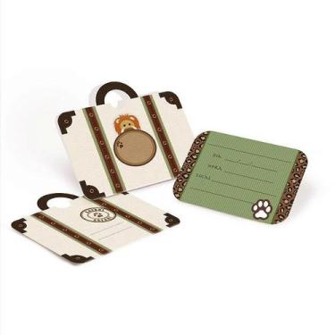 Imagem de Convite Festa Safari - 8 unidades - Cromus - Rizzo