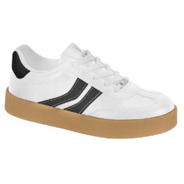 Imagem de Tenis vizzano ref 1444.100.29492 feminino, 38, Branco, Preto