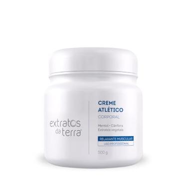 Imagem de Creme Atlético Para Massagem Corporal Para Alívio de Dores Musculares Extratos da Terra – Ação Refrescante e Anti-inflamatória - 500g