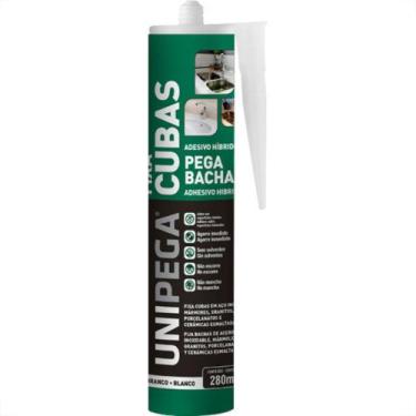 Imagem de Cola Fixa Cuba Unipega Branco 280Ml