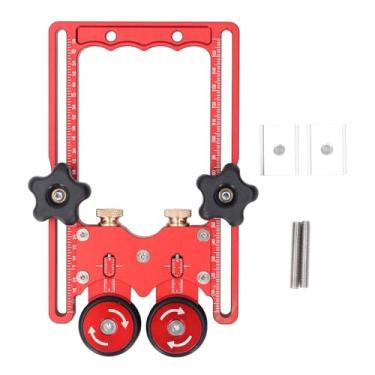 Imagem de Rolo de estoque de serra de mesa, roda dupla com rolamento de via única, rolo guia de alimentação de serra de mesa com trilho de 160 mm para trabalhar madeira