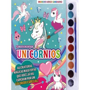 Imagem de Floresta Encantada Livro Para Pintar Com Aquarela