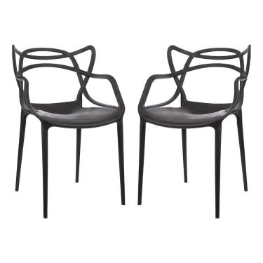 Imagem de Kit 2 Cadeiras de Design Allegra Interior e Exterior