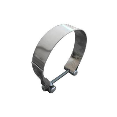 Imagem de Abraçadeira Volvo Vm 260 Fixação Tubo Intermediário Inox - Bepo