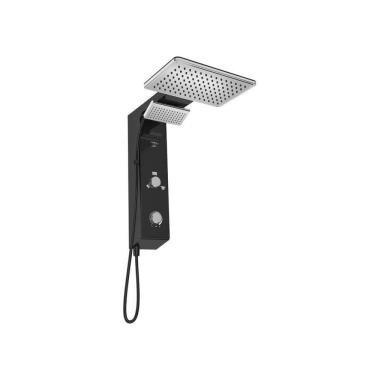 Imagem de Chuveiro Ducha Falls Digital 5500W 127V Preto Cromado Hydra