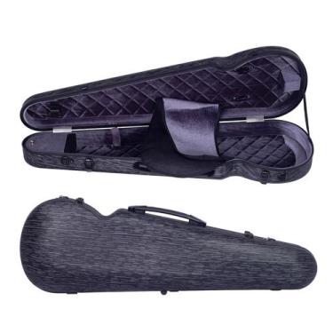 Imagem de Estojo Case Violino Fibra Di Pietro Classic Black Giz 4/4