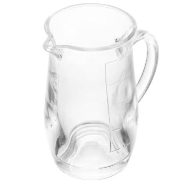 Imagem de Jarra Medidora 250ml Lyor Vidro com Alça Bico Direcionador Receita Cozinha Graduada