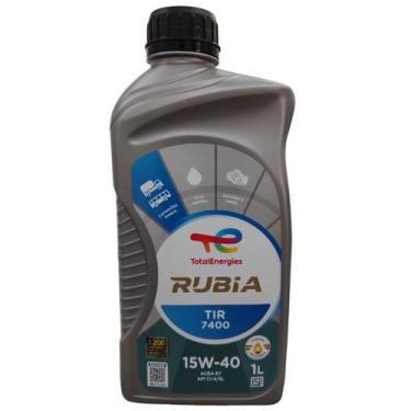 Imagem de Óleo para Motor à Diesel Mineral Premium Total Rubia TIR 7400 15w40 Ac